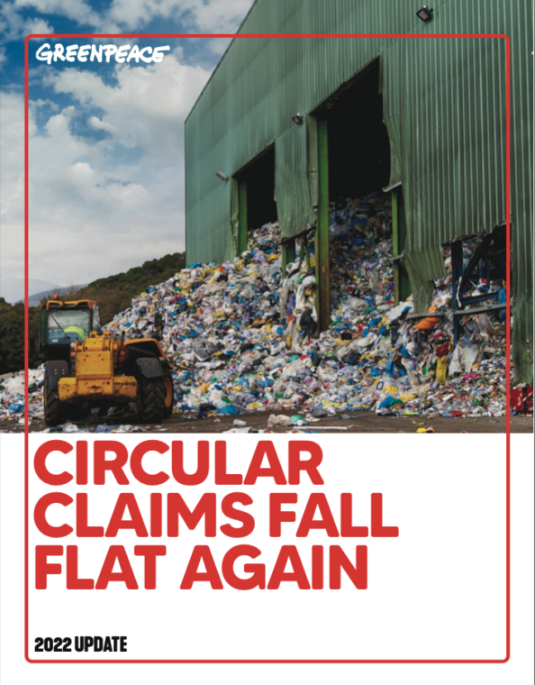 Plastic recycling remains a 'myth' Greenpeace study Tree Frog creative