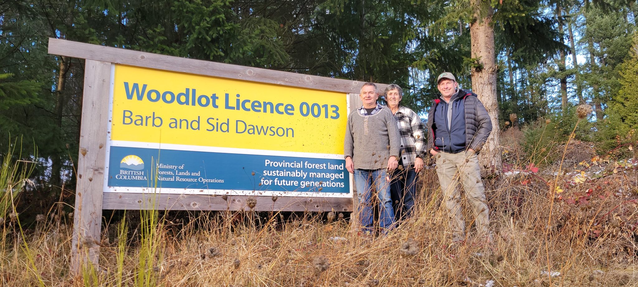 Woodlotters and the Federation of BC Woodlot Associations Gord